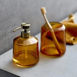 Södahl Vintage Zeepdispenser - Amber -Badkamermeubels Winkel 11201619