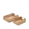 Kave Home - Set Van 2 Tressa-dozen Van Natuurvezel 27 X 20 Cm | 36 X -Badkamermeubels Winkel 11253887