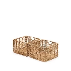 Kave Home - Set Van 2 Xuliana-dozen Van Natuurvezel
