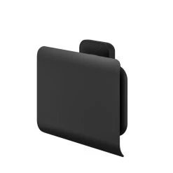 Tiger Carv Toiletrolhouder Met Klep - Zwart 10 Tiger Carv Toiletrolhouder Met Klep - Zwart -Badkamermeubels Winkel 11612801