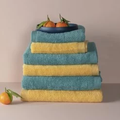 Casilin Como Gastendoekjes - 30 X 50cm - Geel - 3 Stuks -Badkamermeubels Winkel 9430514