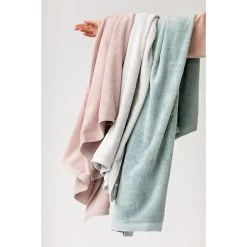 Casilin Como Gastendoekjes - 30 X 50cm - Groen - 3 Stuks -Badkamermeubels Winkel 9430521