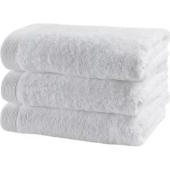 Casilin Como Gastendoekjes - 30 X 50cm - Wit - 3 Stuks -Badkamermeubels Winkel 9430526