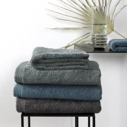 Casilin Como Gastendoekjes - 30 X 50cm - Grijs - 3 Stuks -Badkamermeubels Winkel 9430536