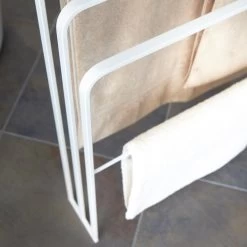 Yamazaki Tower Handdoekhouder - Wit -Badkamermeubels Winkel 9433399