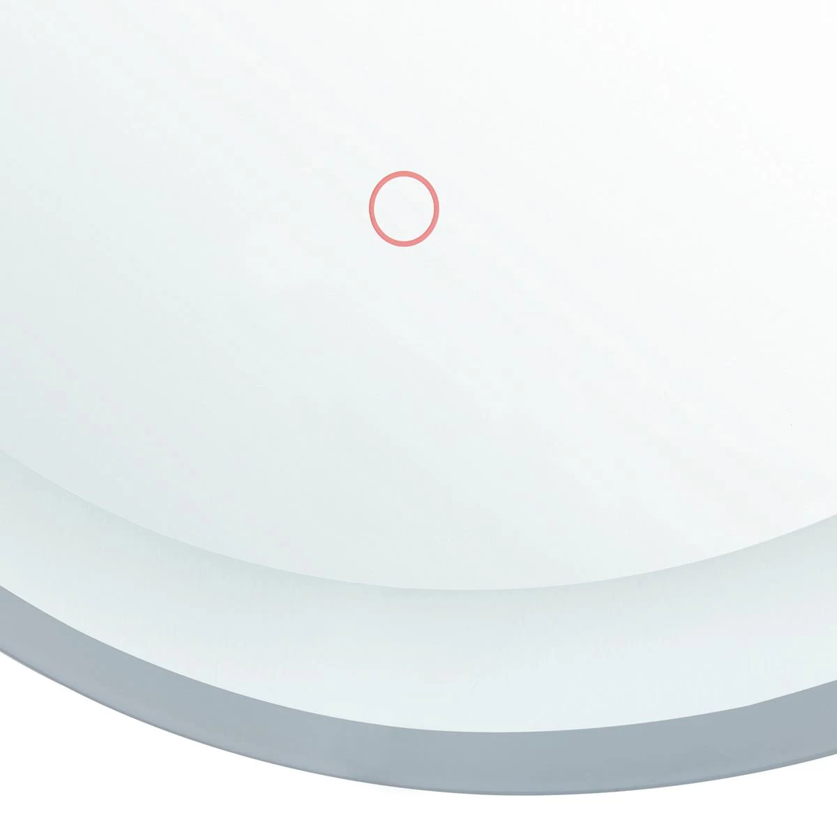 Beliani - BRINAY - LED-spiegel - Zilver - Glas 8 Beliani - BRINAY - LED-spiegel - Zilver - Glas - Image 6