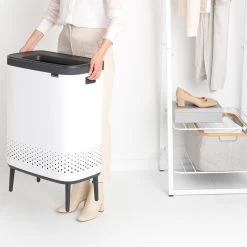 Brabantia Bo Hi Wasbox 2 X 45 L - White -Badkamermeubels Winkel 9435865