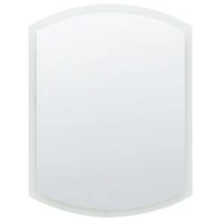 Beliani - BEZIERS - Wandspiegel - Zilver - Glas