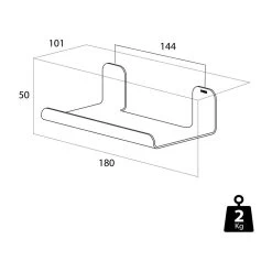 Tiger Colar Planchet -Badkamermeubels Winkel 9437562