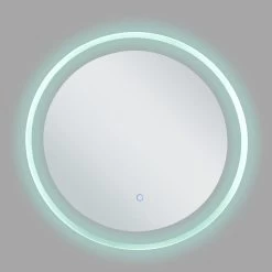 Beliani - BRINAY - LED-spiegel - Zilver - Glas 16 Beliani - BRINAY - LED-spiegel - Zilver - Glas -Badkamermeubels Winkel 9438979