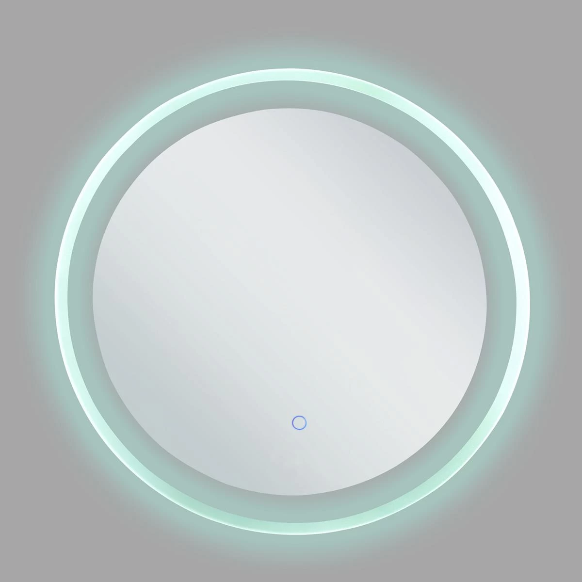 Beliani - BRINAY - LED-spiegel - Zilver - Glas 6 Beliani - BRINAY - LED-spiegel - Zilver - Glas - Image 4