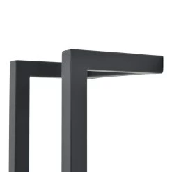 LOFT42 Firm Wandhanddoekenhouder Small - Zwart - Metaal -Badkamermeubels Winkel 9455475