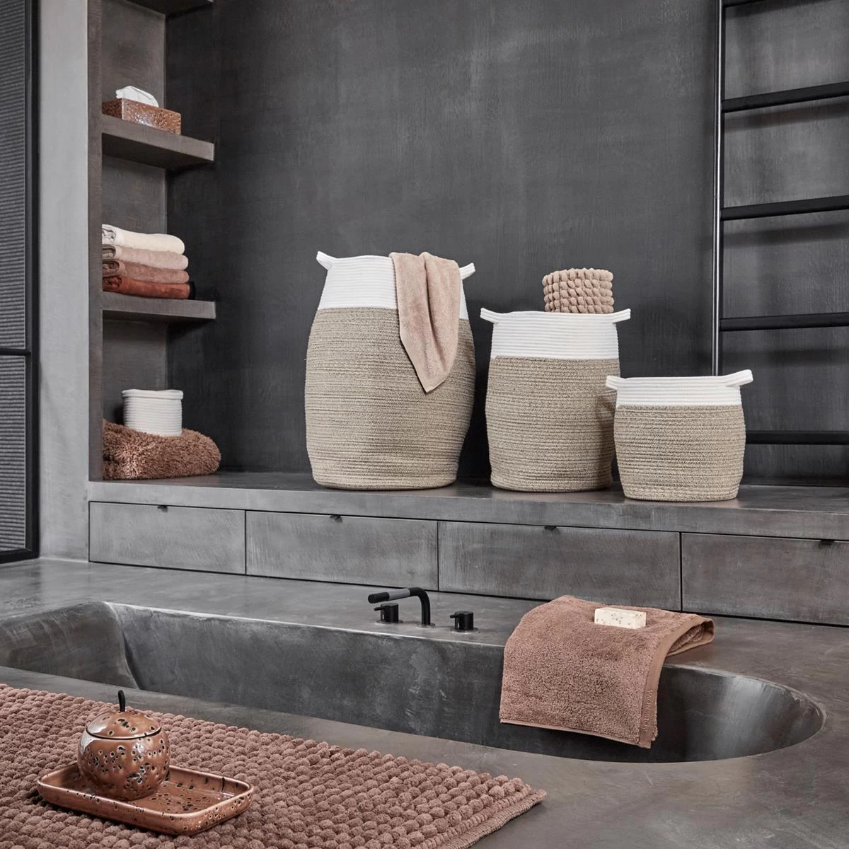 Aquanova Osman Wasmand Large - Nougat 4 Aquanova Osman Wasmand Large - Nougat - Afbeelding 2