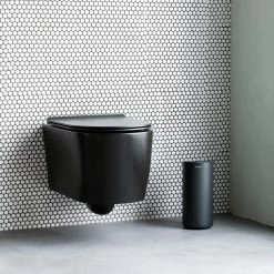 Brabantia MindSet Reserverolhouder - Mineral Infinite Grey 11 Brabantia MindSet Reserverolhouder - Mineral Infinite Grey -Badkamermeubels Winkel 9470042