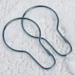 Sealskin Douchegordijn Haakjes - 12 St. -Badkamermeubels Winkel 9470843