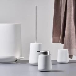 Zone Denmark Nova Toiletborstel Met Houder - Wit 15 Zone Denmark Nova Toiletborstel Met Houder - Wit -Badkamermeubels Winkel 9471480