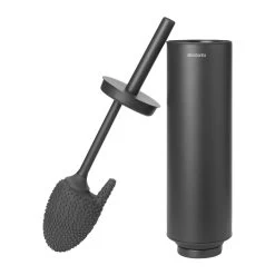 Brabantia MindSet Toiletborstel Met Houder - Mineral Infinite Grey -Badkamermeubels Winkel 9473807