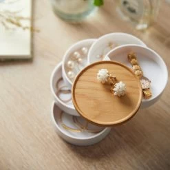 Yamazaki Tosca Sieradendoos - Wit -Badkamermeubels Winkel 9475607