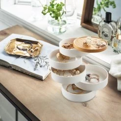 Yamazaki Tosca Sieradendoos - Wit -Badkamermeubels Winkel 9475617