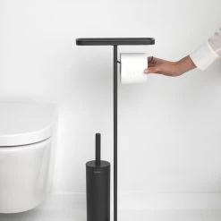 Brabantia MindSet Toiletbutler - Mineral Infinite Grey -Badkamermeubels Winkel 9477951