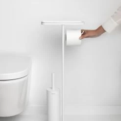 Brabantia MindSet Toiletbutler - Mineral Fresh White -Badkamermeubels Winkel 9477959