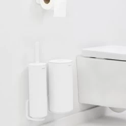 Brabantia MindSet Toiletaccessoires - Set Van 3 - Wit -Badkamermeubels Winkel 9478893
