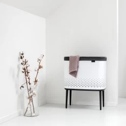 Brabantia Bo Wasbox 60 L - White -Badkamermeubels Winkel 9482853