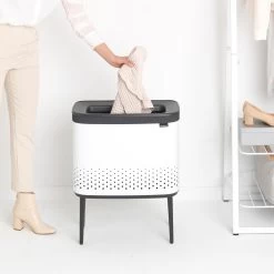 Brabantia Bo Wasbox 60 L - White -Badkamermeubels Winkel 9482855