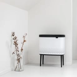 Brabantia Bo Wasbox 60 L - White -Badkamermeubels Winkel 9482857
