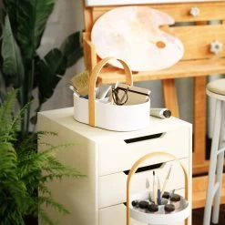 Umbra Bellwood Caddy - Wit -Badkamermeubels Winkel 9485509