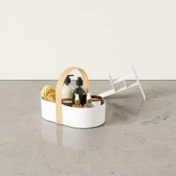 Umbra Bellwood Caddy - Wit -Badkamermeubels Winkel 9485510