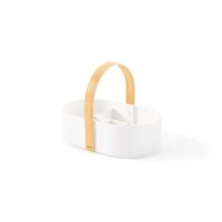 Umbra Bellwood Caddy - Wit -Badkamermeubels Winkel 9485512