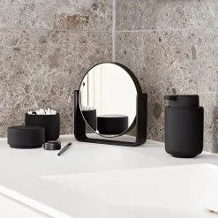 Zone Denmark Ume Tafelspiegel - Zwart -Badkamermeubels Winkel 9487608