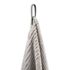 Zone Denmark Loop Handdoeklus Met Magneet 2 St. - Olijfgroen -Badkamermeubels Winkel 9487642