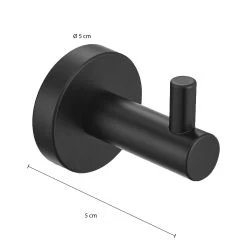 QUVIO Handdoekhouder - Staal - Set Van 3 -Badkamermeubels Winkel 9493759