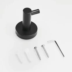 QUVIO Handdoekhouder - Staal - Set Van 3 -Badkamermeubels Winkel 9493763