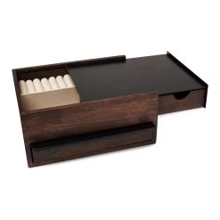 Umbra Stowit Sieradendoos - Walnut 23 Umbra Stowit Sieradendoos - Walnut -Badkamermeubels Winkel 9496365