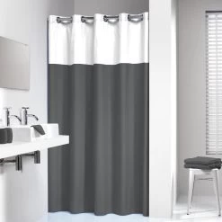 Sealskin Double Douchegordijn 9 Sealskin Double Douchegordijn -Badkamermeubels Winkel 9497055