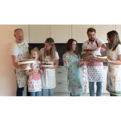 Clayre & Eef Gastendoekje 40x66 Cm Wit Roze Katoen Rechthoek Cupcake -Badkamermeubels Winkel 9524871