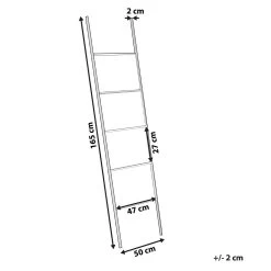 Beliani - ARIBIBI - Handdoekrek - Zwart - Metaal -Badkamermeubels Winkel 9555771