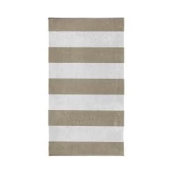 Cinderella Strandlaken Dune Stripe - Egyptisch Katoen - Sand - 100x200