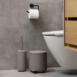 Zone Denmark Ume Toiletborstel - Taupe -Badkamermeubels Winkel 9582305