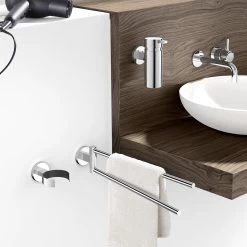 Zack Scala Zwenkbare Handdoekenstang -Badkamermeubels Winkel 9600282