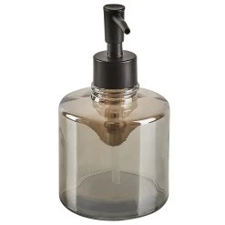 Beliani - MANAGUA - Badkamerset - Grijs - Glas -Badkamermeubels Winkel 9652377