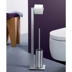 Zack Linea Toiletbutler Mat -Badkamermeubels Winkel 9675579