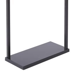 Beliani - GARCITAS - Handdoekrek - Zwart - Staal -Badkamermeubels Winkel 9700726