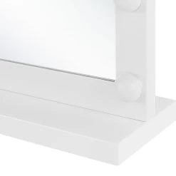 Beliani - BEAUVOIR - Make-up Spiegel - Wit - IJzer -Badkamermeubels Winkel 9705249