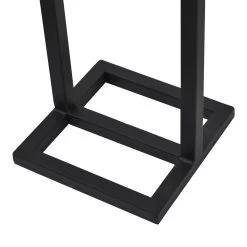 LOFT42 Jack Toiletrolhouder - Zwart - Metaal -Badkamermeubels Winkel 9732484