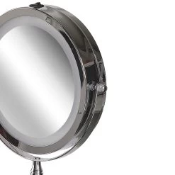 Beliani - LAON - Make-up Spiegel - Zilver - IJzer -Badkamermeubels Winkel 9733763