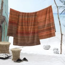 Seahorse Strandlaken Sunset - 100x200 Cm - Terra -Badkamermeubels Winkel 9746984